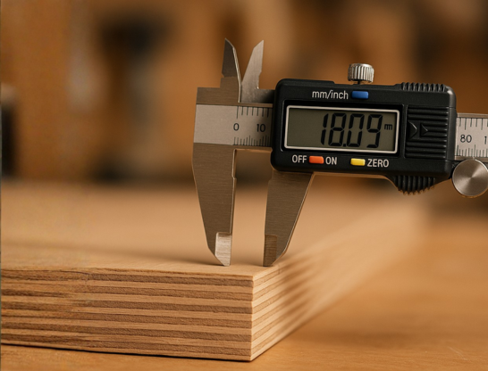 Precision Calibrated Plywood
